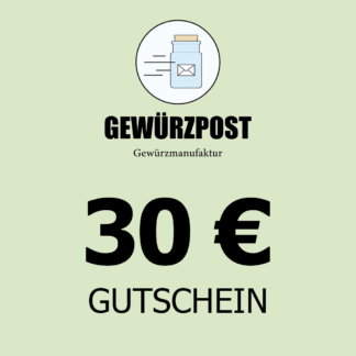 30 Euro Gutschein - Gewürzpost.de