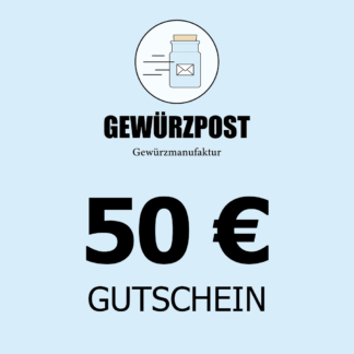 50 Euro Gutschein - Gewürzpost.de